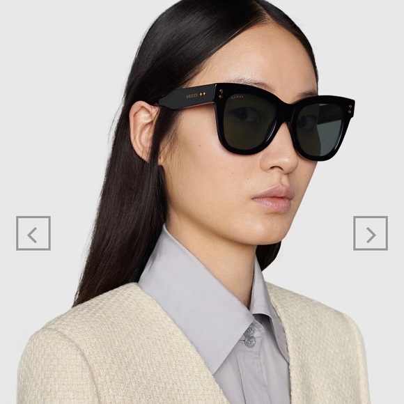 Gucci Cat-eye Sunglasses, Black - Picture 3 of 5